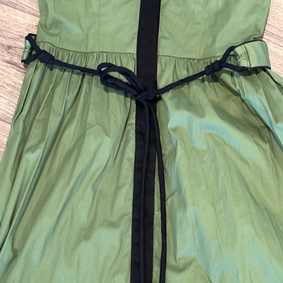 NWT! Kleid Celia Midi Green Tie Waist Dress Size Small - Picture 6 of 12